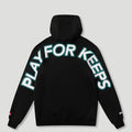 PFK x Foot Locker Hoodie Black/Turbo Green/White1