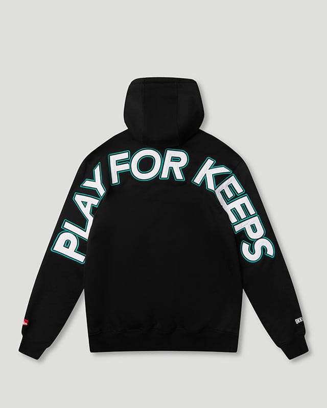 PFK x Foot Locker Hoodie Black/Turbo Green/White