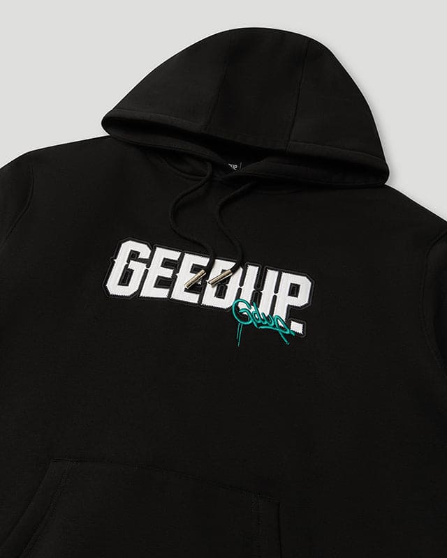 PFK x Foot Locker Hoodie Black/Turbo Green/White