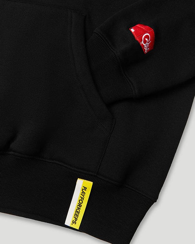 PFK x Foot Locker Hoodie Black/Turbo Green/White