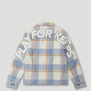Light Blue/Cream/White