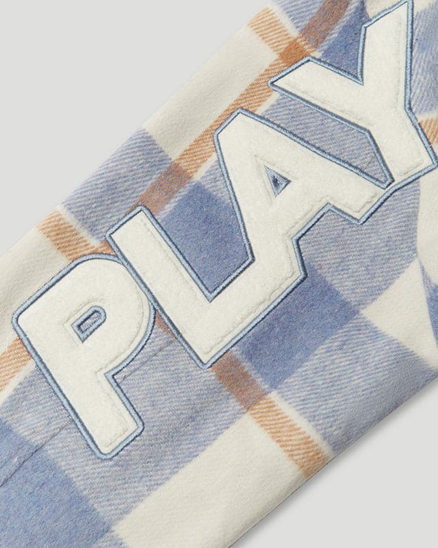 PFK Flannel Jacket Light Blue/Cream/White