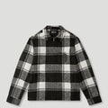 PFK Flannel Jacket Black/White/Cream4