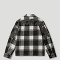PFK Flannel Jacket Black/White/Cream1