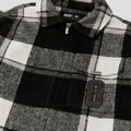 PFK Flannel Jacket Black/White/Cream5