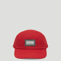 Core Logo Ripstop 5 Panel Hat Red1