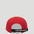 Core Logo Ripstop 5 Panel Hat Red3
