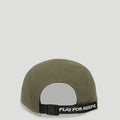 Core Logo Ripstop 5 Panel Hat Khaki3