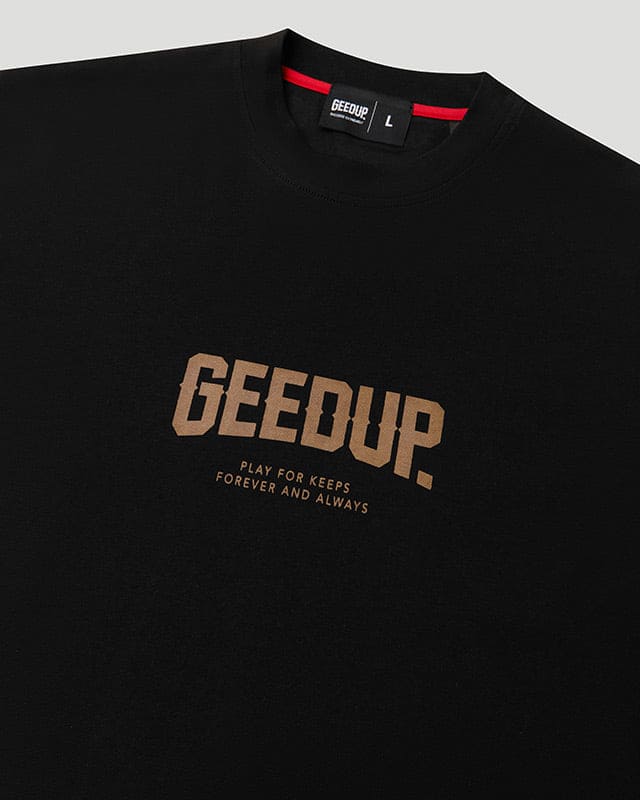 MVRS & SHKRS Cigar T-Shirt Black/Bronze