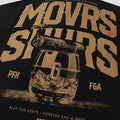 MVRS & SHKRS Cigar T-Shirt Black/Bronze3