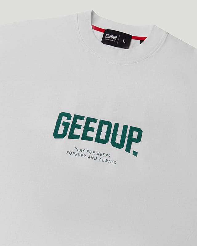 MVRS & SHKRS Cigar T-Shirt White/Green