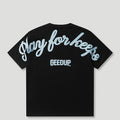PFK Script T-Shirt Black/Blue1
