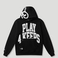 Play4Keeps Handstyle Hoodie Black/White1