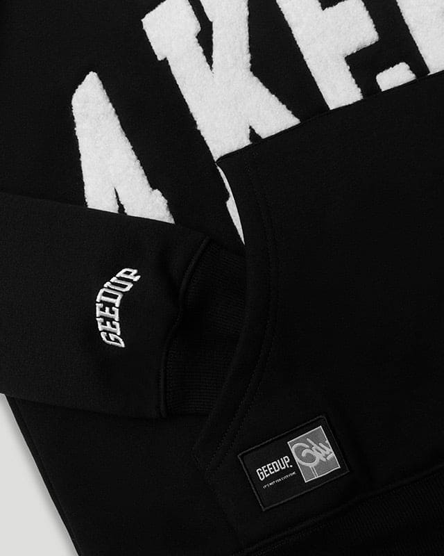 Play4Keeps Handstyle Hoodie Black/White