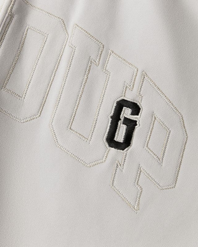 Team Logo Pique Short Grey