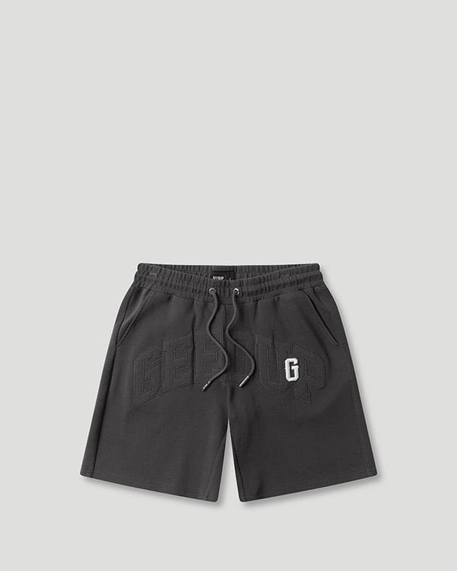 Team Logo Pique Short Asphalt