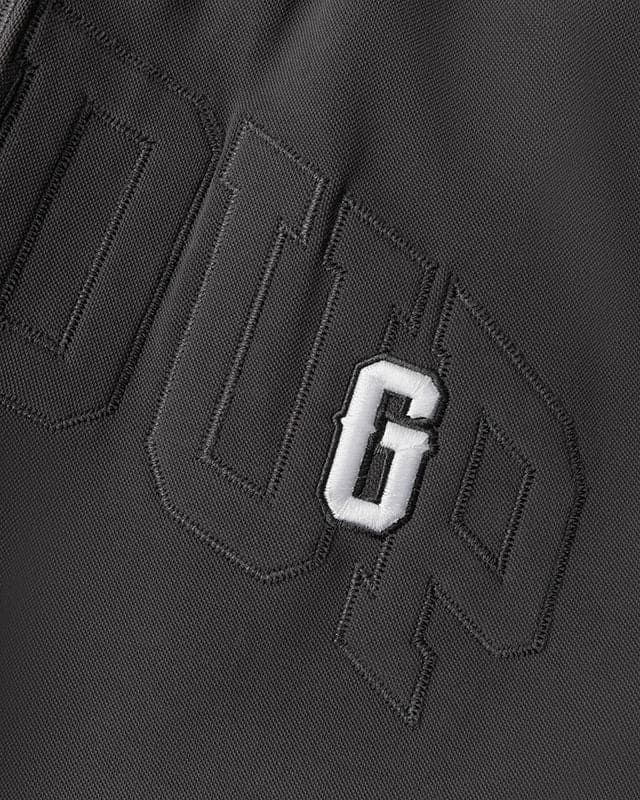 Team Logo Pique Short Asphalt