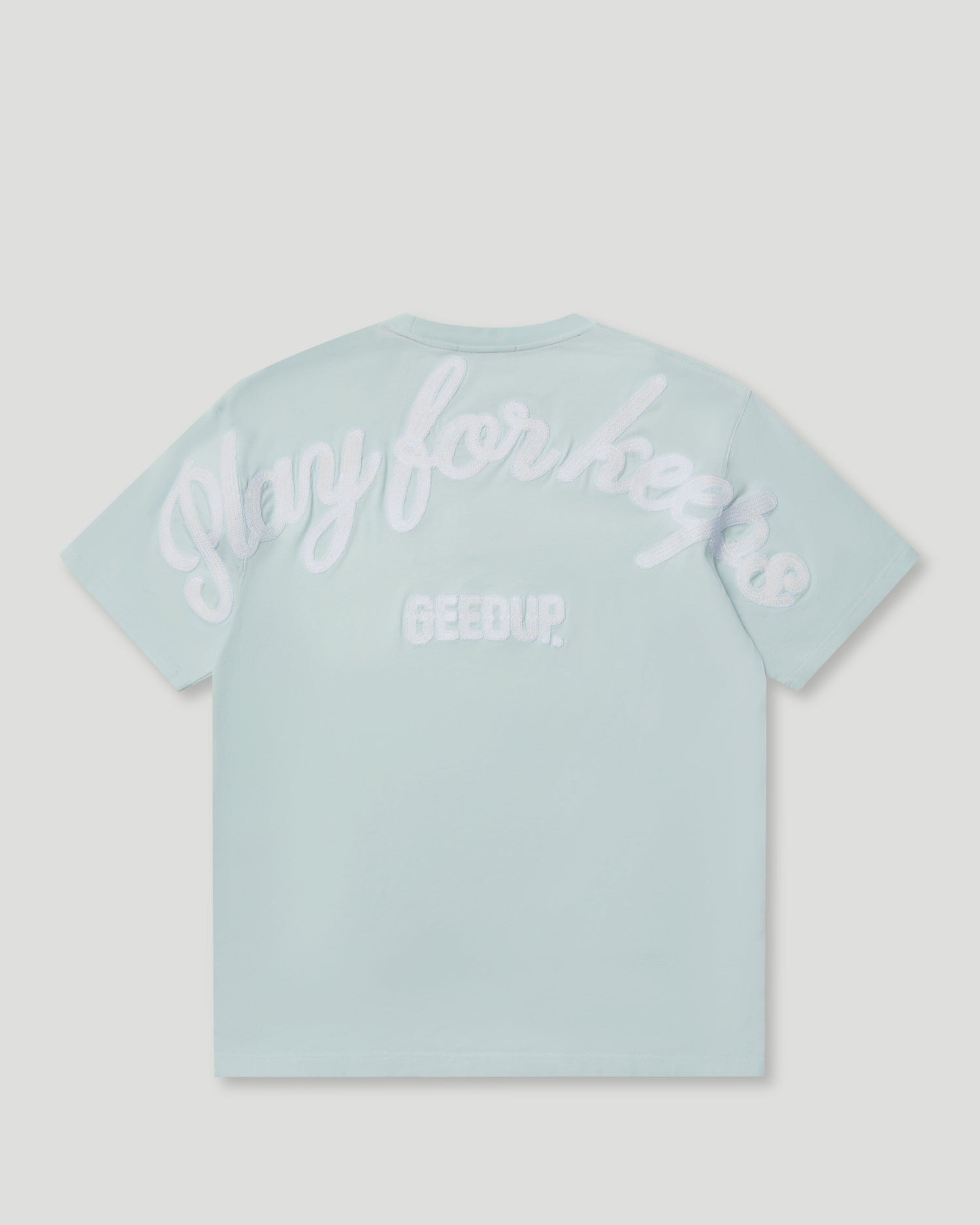 PFK Script T-Shirt Pale Blue
