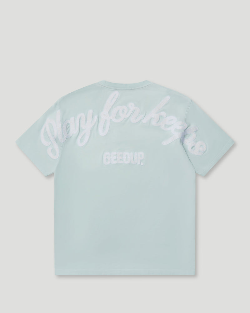 PFK Script T-Shirt Pale Blue