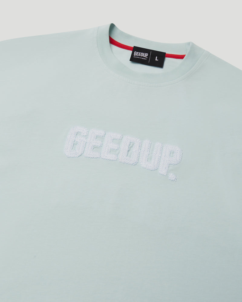 PFK Script T-Shirt Pale Blue