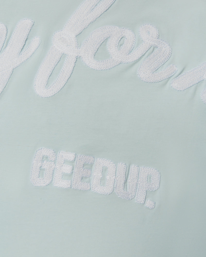 PFK Script T-Shirt Pale Blue