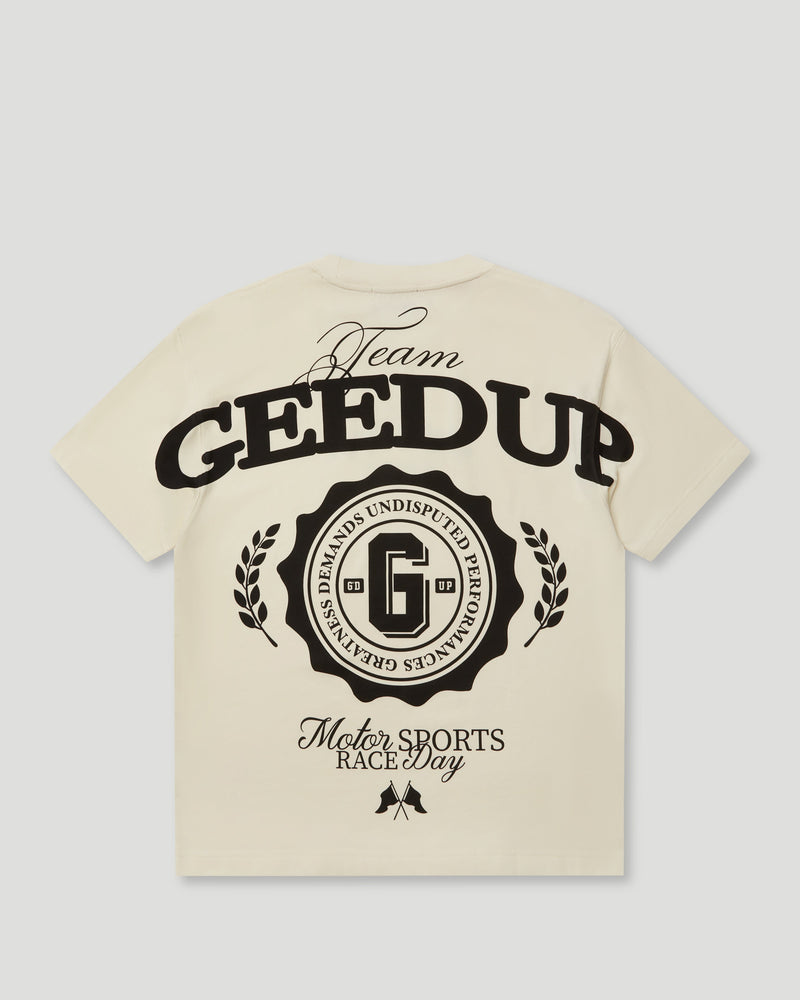 G Stamp T-Shirt Cream/Black