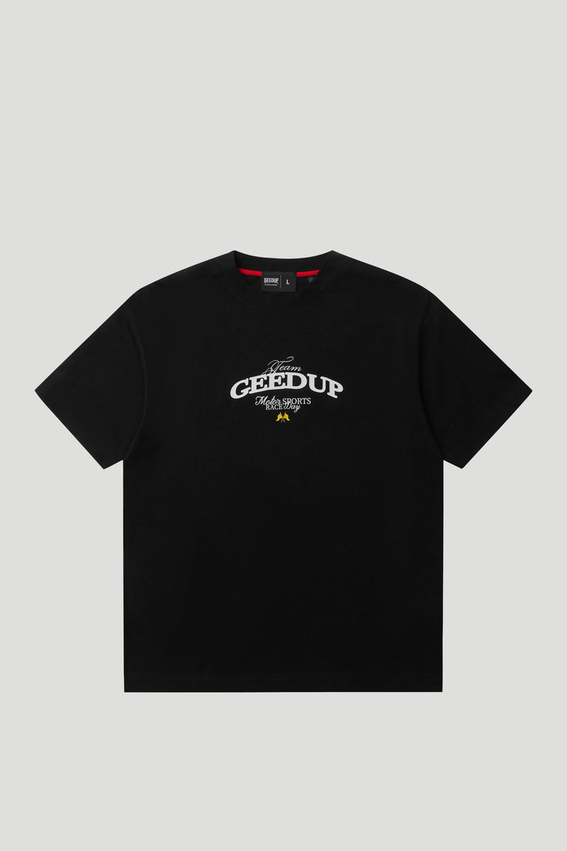 G Stamp T-Shirt Black/Yellow