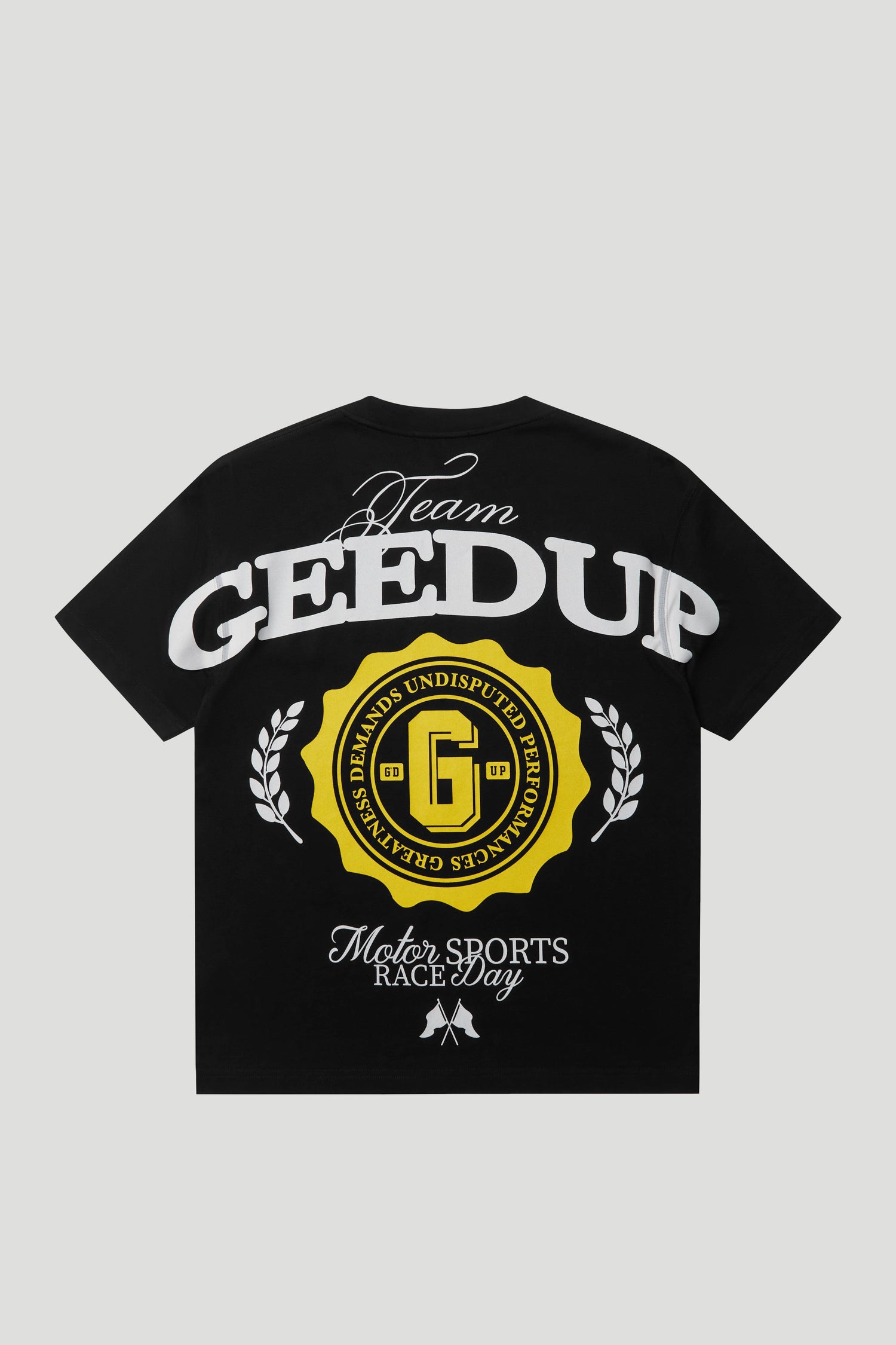 G Stamp T-Shirt Black/Yellow