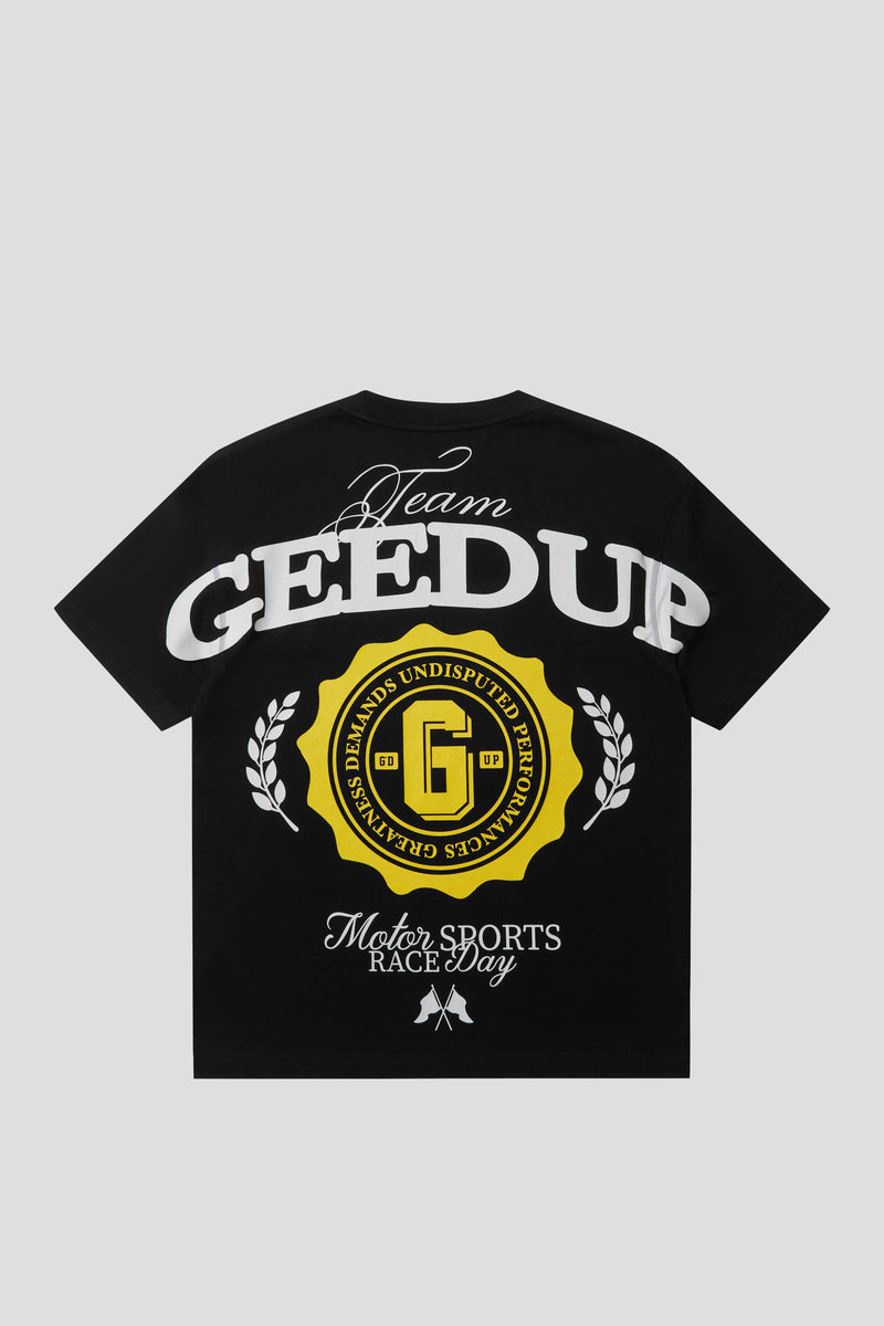 G Stamp T-Shirt Black/Yellow