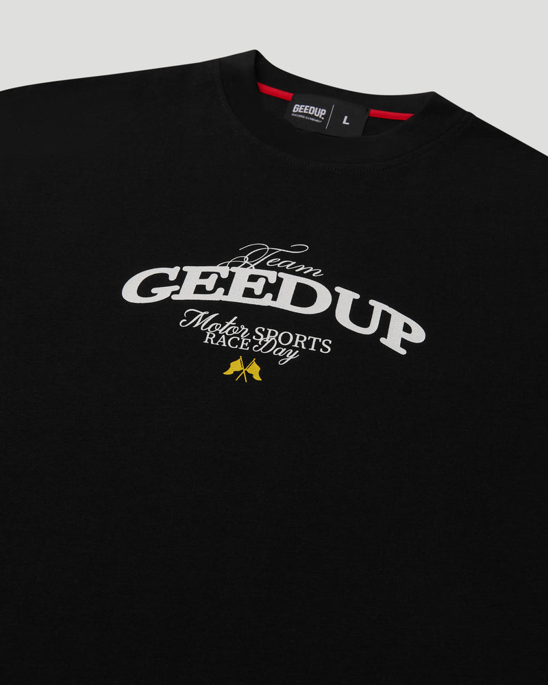 G Stamp T-Shirt Black/Yellow