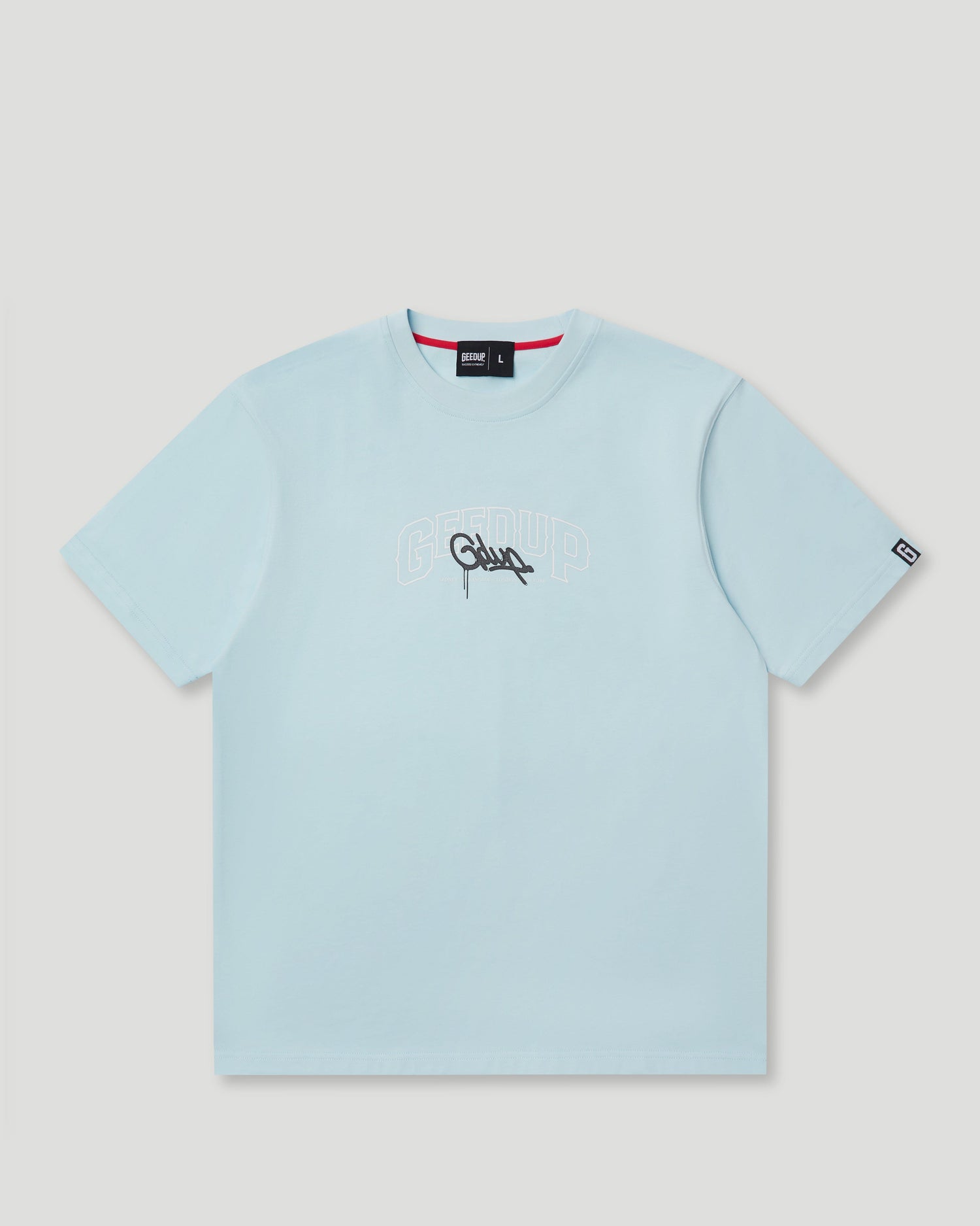 Core Handstyle T-Shirt Cool Blue/Black