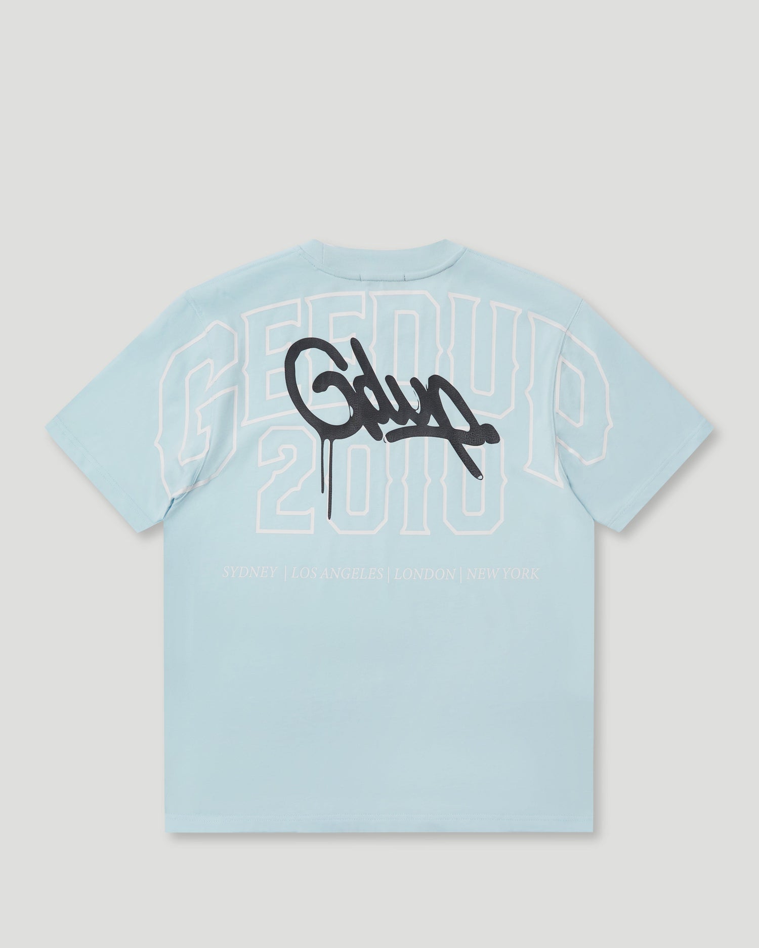 Core Handstyle T-Shirt Cool Blue/Black