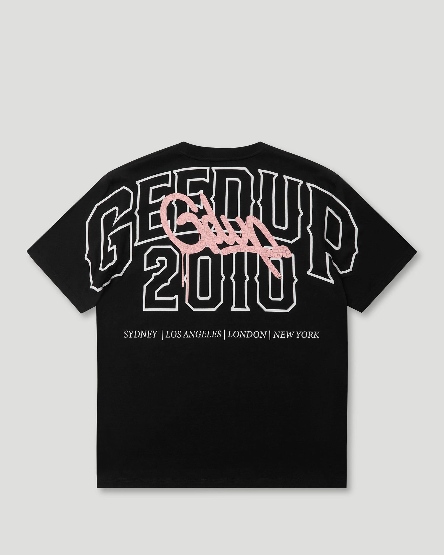 Core Handstyle T-Shirt Black/Pink