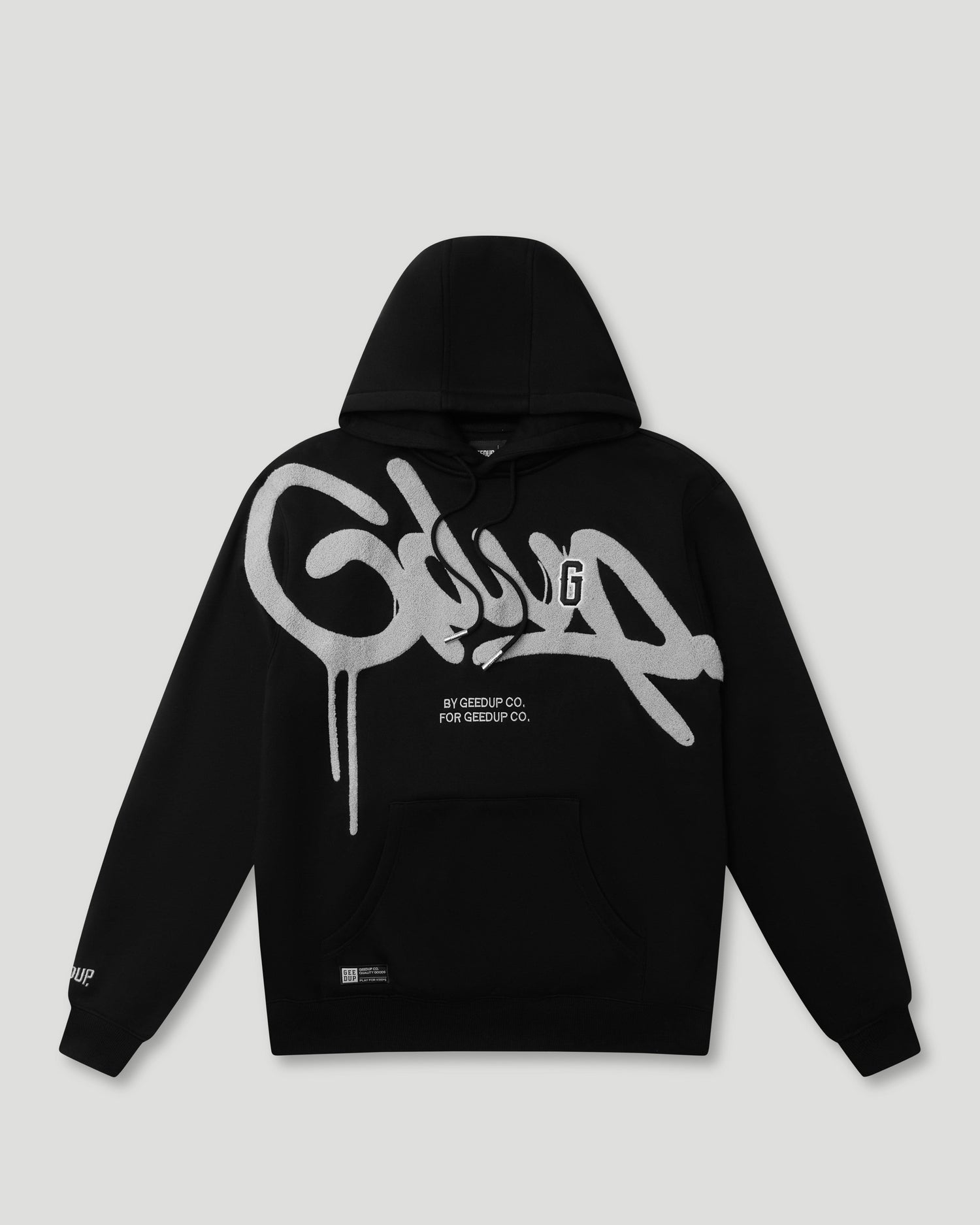 Handstyle G Hoodie Black/Light Grey