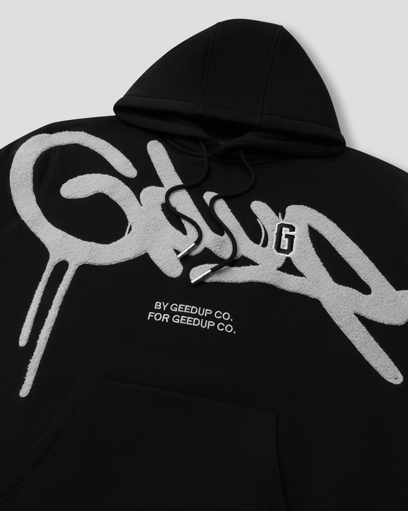 Handstyle G Hoodie Black/Light Grey