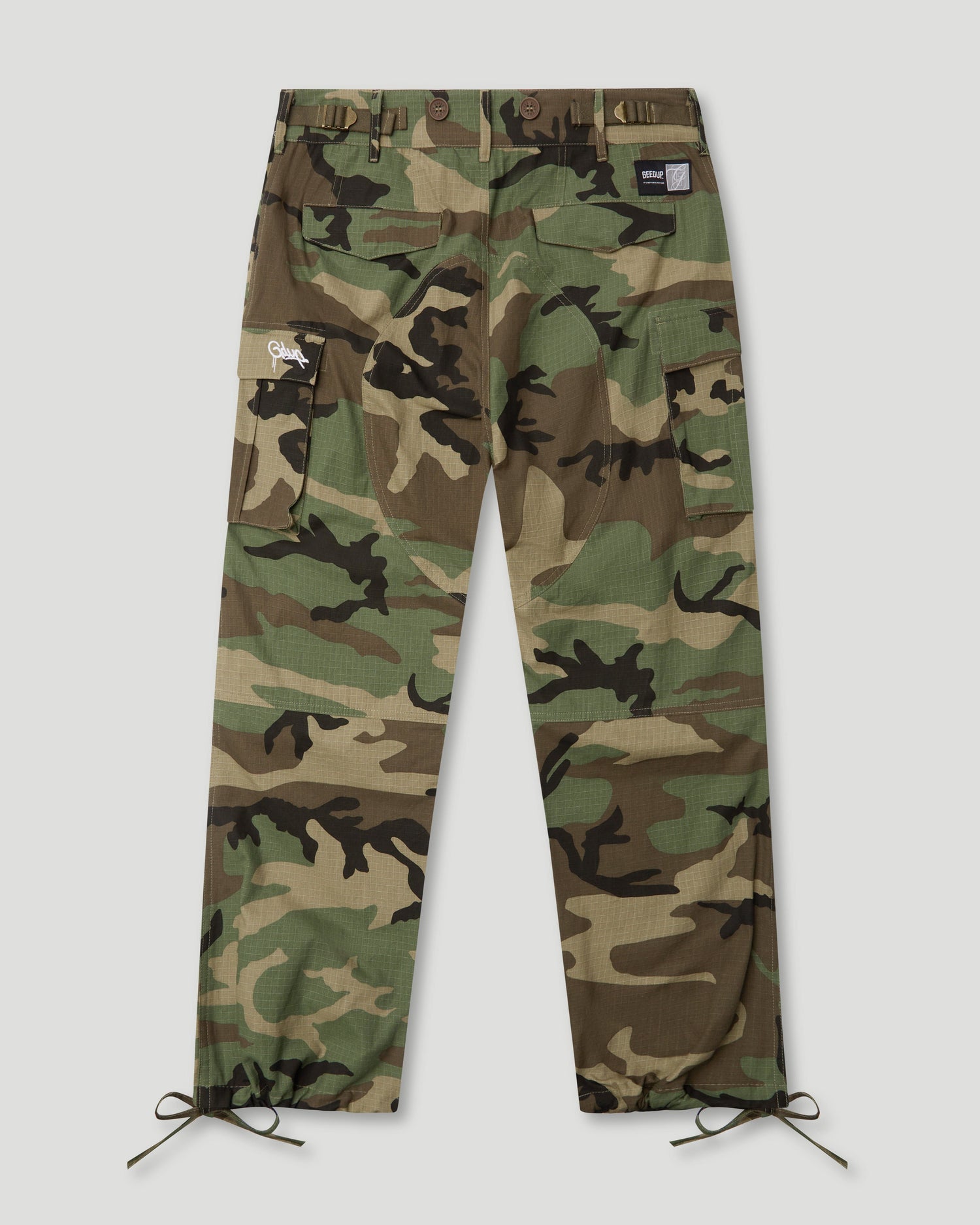 Handstyle R/S Cargo Pants Camo Green