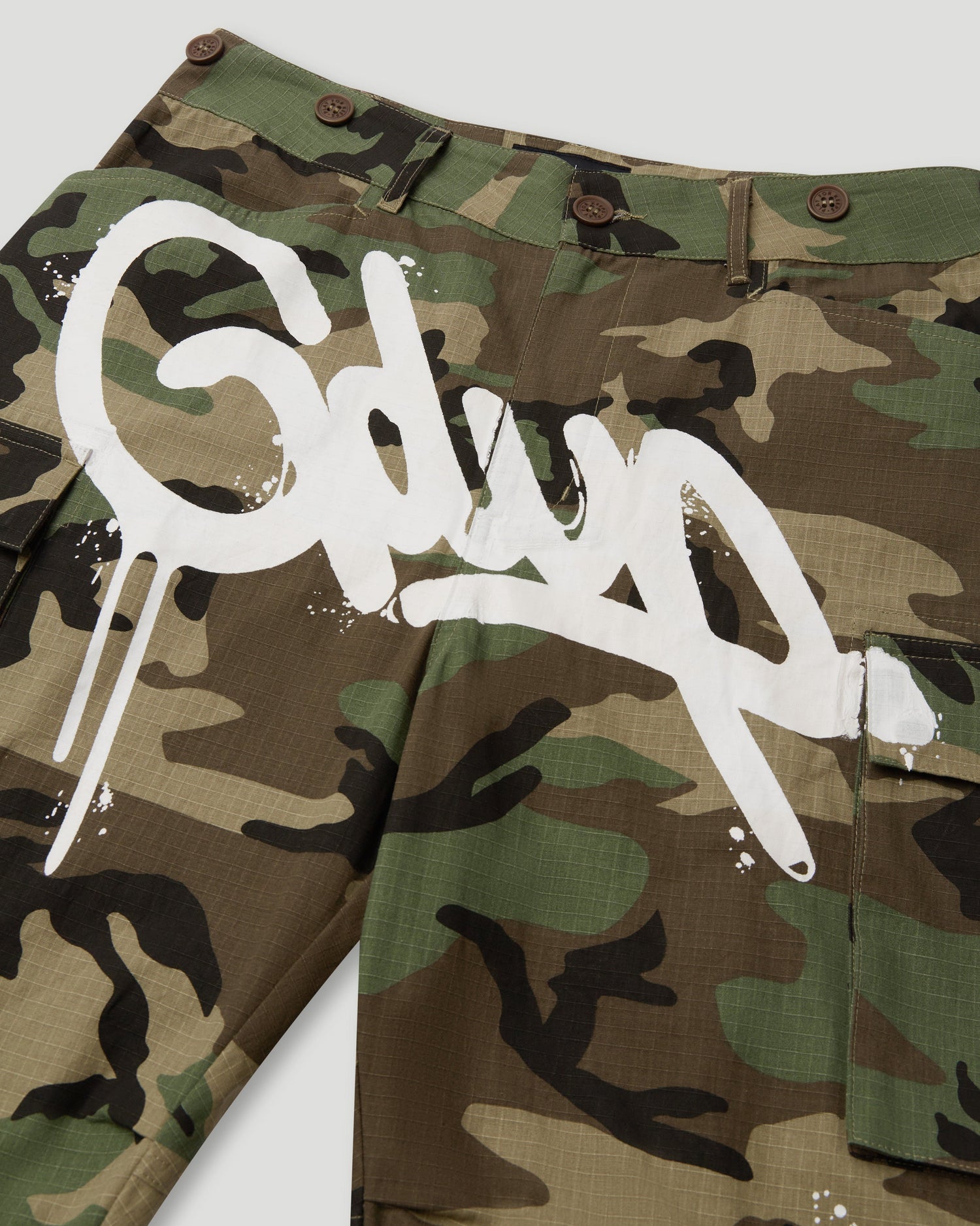 Handstyle R/S Cargo Pants Camo Green
