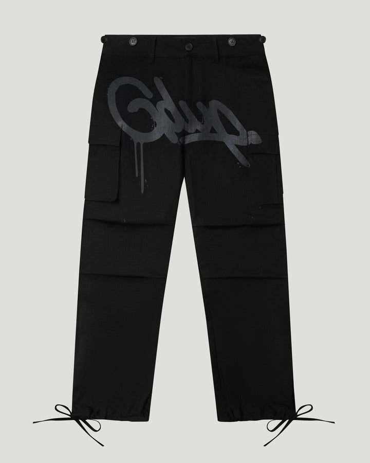 Handstyle R/S Cargo Pants Black