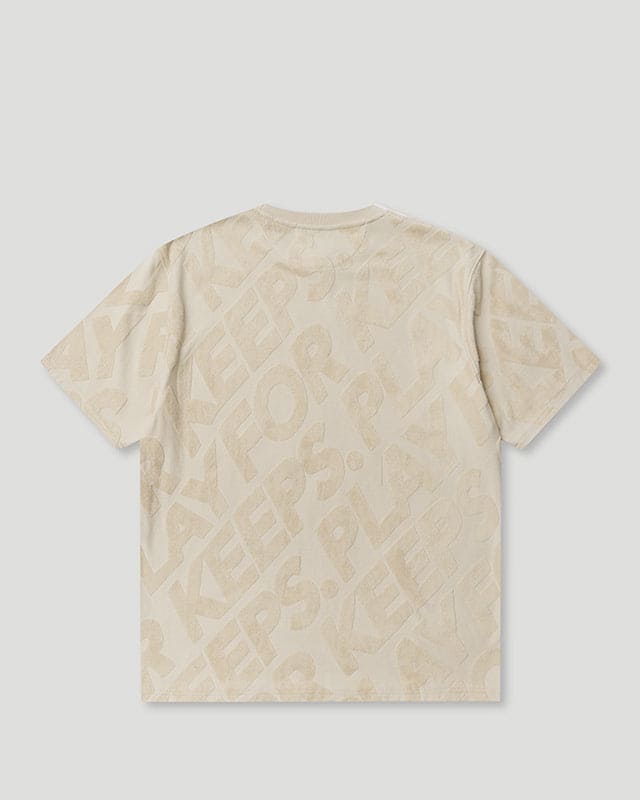 PFK Jacquard T-Shirt Beige
