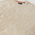 PFK Jacquard T-Shirt Beige3