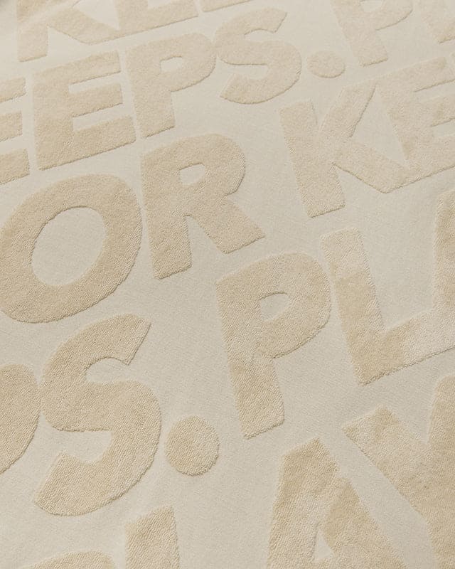 PFK Jacquard T-Shirt Beige