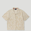 PFK Jacquard Button Shirt Beige1