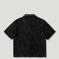 PFK Jacquard Button Shirt Black2