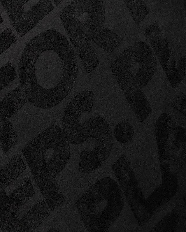 PFK Jacquard Button Shirt Black