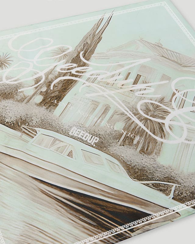 C.D.G Silk Scarf Pastel Mint