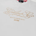Geedup Co. Cursive T-Shirt Off White5