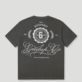 Geedup Co. Cursive T-Shirt Soft Black1