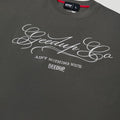 Geedup Co. Cursive T-Shirt Soft Black5