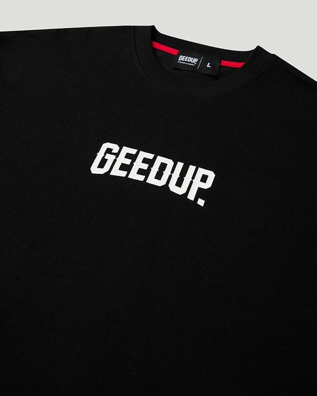 Geedup Stack T-Shirt Black