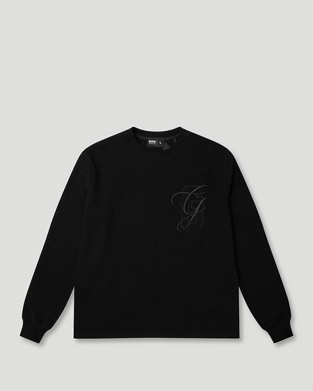 PFK Waffle Longsleeve T-Shirt Black
